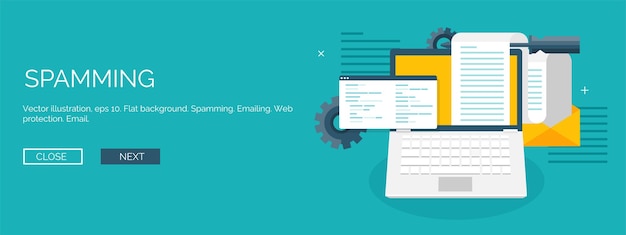 Vector illustration flat background coding programming seo search engine optimization app