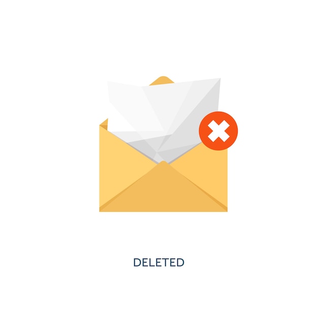 Vector illustration Flat background with envelope Emailing concept background Spam sms and letter writingLettering