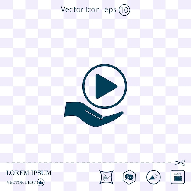 Vector illustration light background