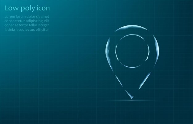 vector illustration of a label for a card on an outstretched hand the navigator checks the map