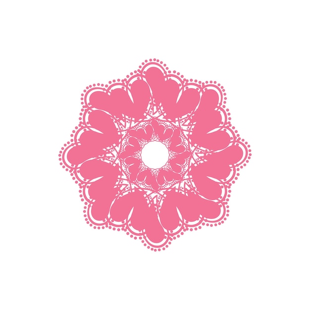 Vector illustration of Flat Flower