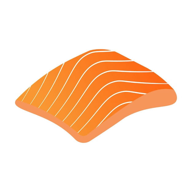 Vector illustration texture of red fish salmon background