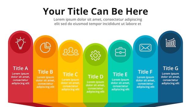Vector infographic presentation template Financial statistical report chart steps parts