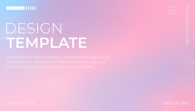 Vector Light pink and light blue gradient background