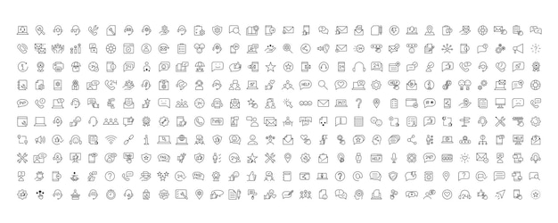 Vector Mega icons collection
