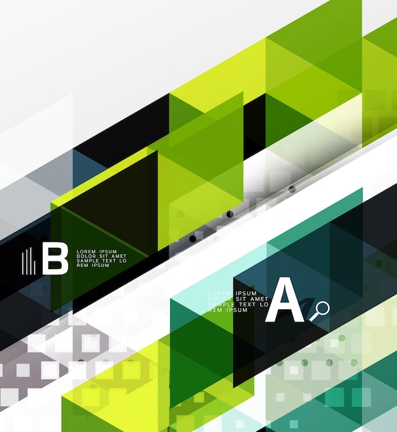 Vector modern abstract background