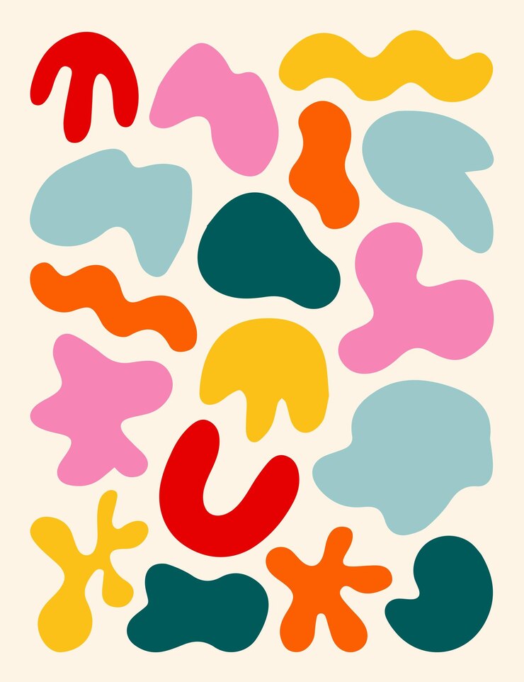 Vektör vector modern abstract drawing doodle background design