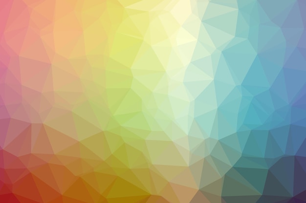 vector multicolored abstract background of effect geometric triangles