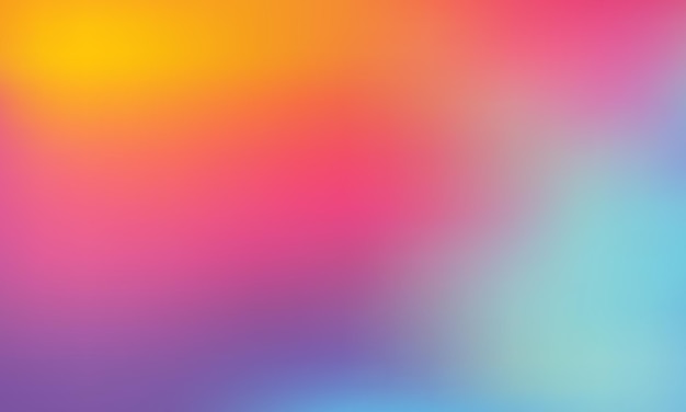Vector Pastel Colored Blurred Abstract Background Template