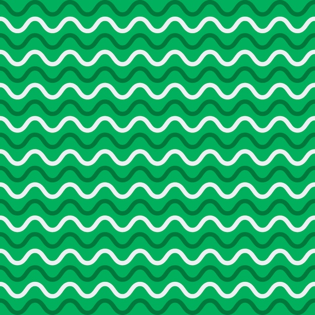 Vector pattern with lines and waves