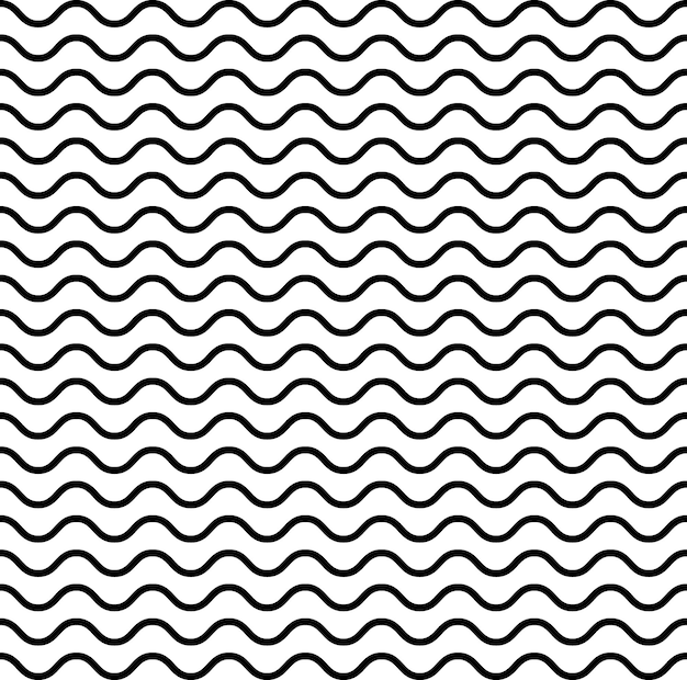 Vector pattern with waves