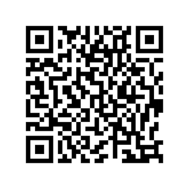 Vector QR Barcode Scanner Icon Symbol