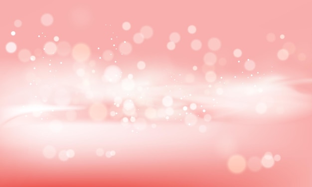 Vector realistic bokeh lights wallpaper design