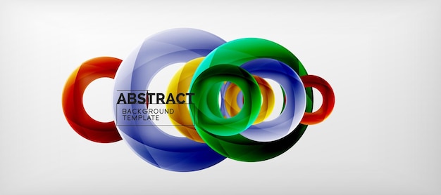 Vector rings abstract background