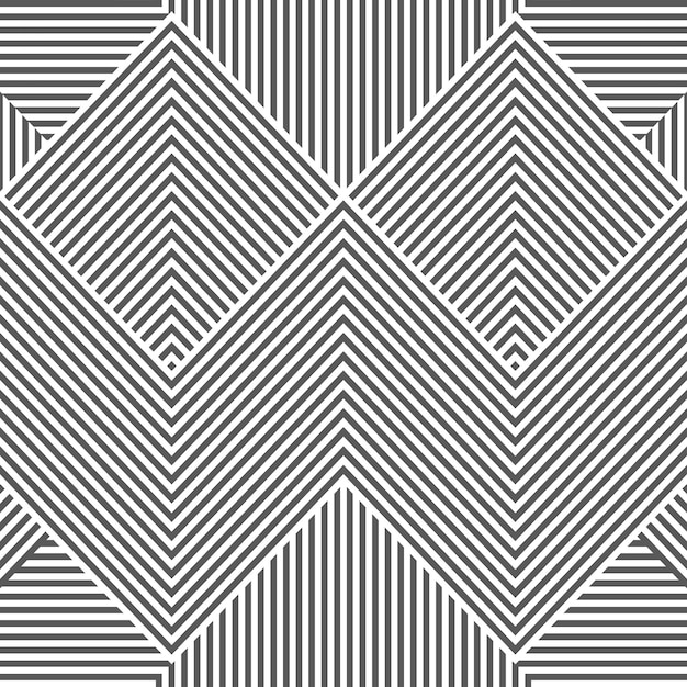 vector seamless abstract geometric pattern black and white striped texture endless linear background