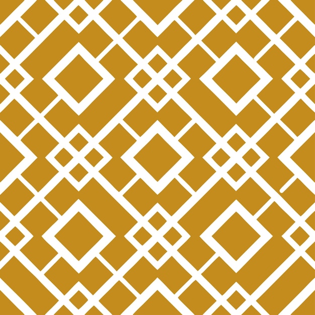 Vector seamless geometric golden pattern japanese kumiko