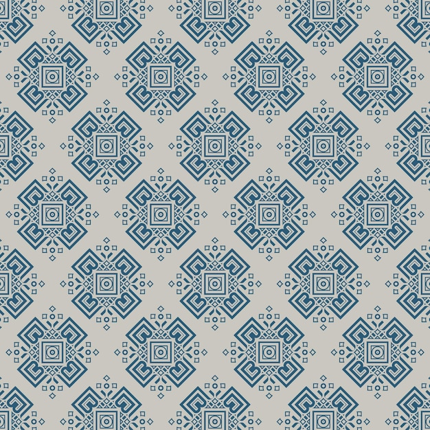 Vector seamless geometric pattern texture