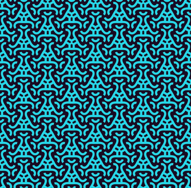 Vector seamless pattern Modern stylish abstract texture Repeating geometric linear tiles pattern background