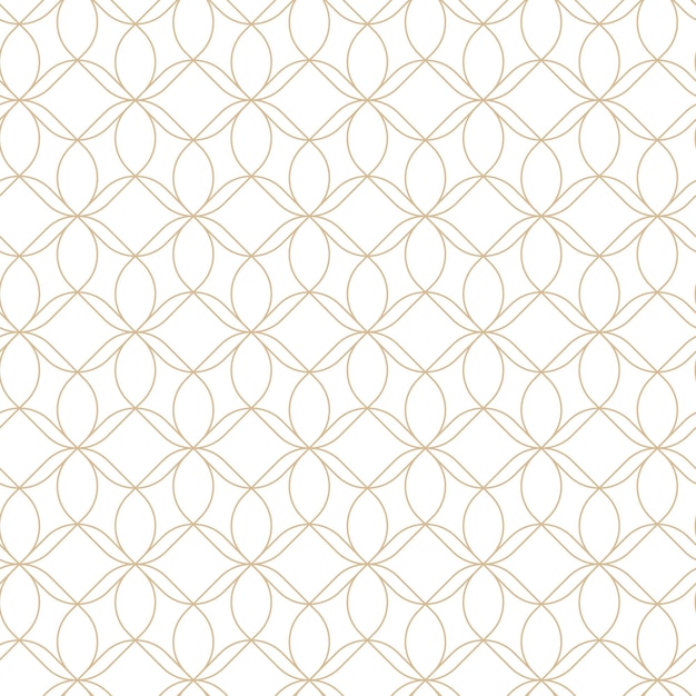 Vector seamless patterns Geometrical patterns on a white background