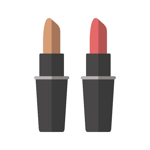 vector simple lipstick icon