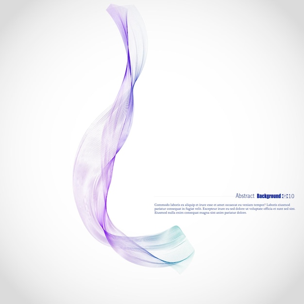 Vector Smoke abstract background