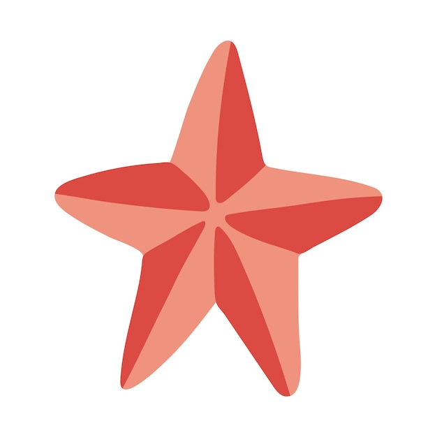 Vector star shape Hand drawn illustration