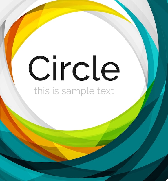 Vector swirl icon or background