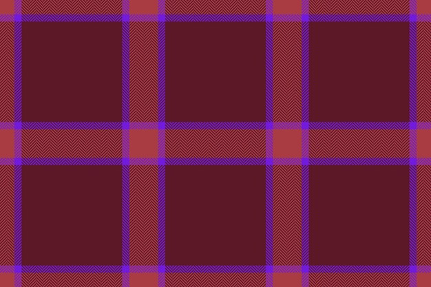 Vector textile background Pattern check texture Plaid tartan seamless fabric