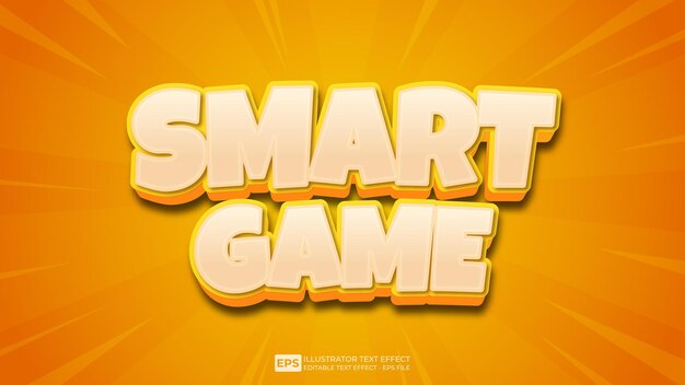 Vector vector 3d text  editable text effect font