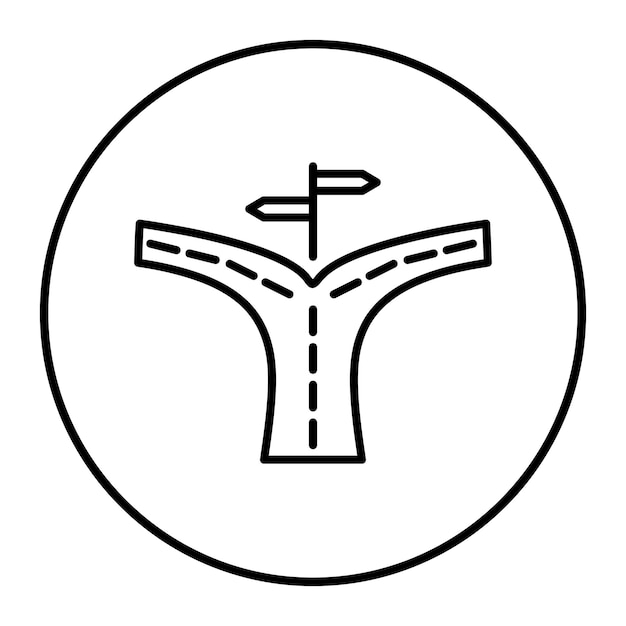 Vejdeling-ikon