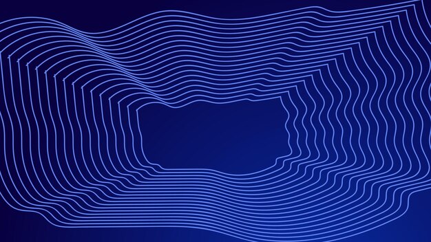 Vektor-billede af blå gradient baggrunds wallpaper til baggrund eller præsentation