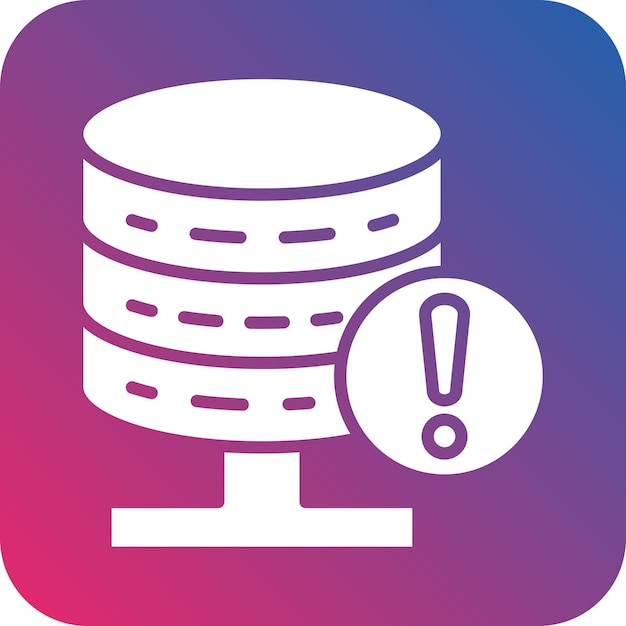 Vektor Design Database Advarselsikon Stil