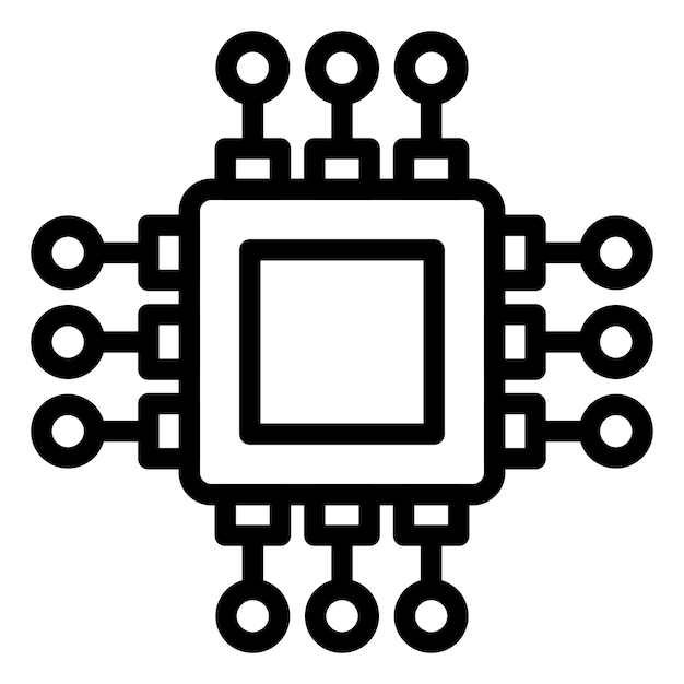 Vektor Design Processor-ikonstil