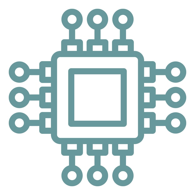 Vektor Design Processor-ikonstil