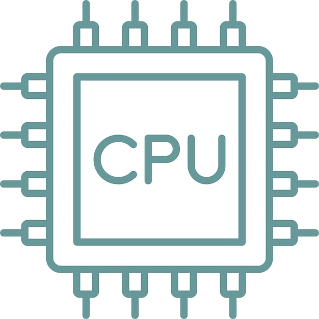 Vektor Design Processor-ikonstil