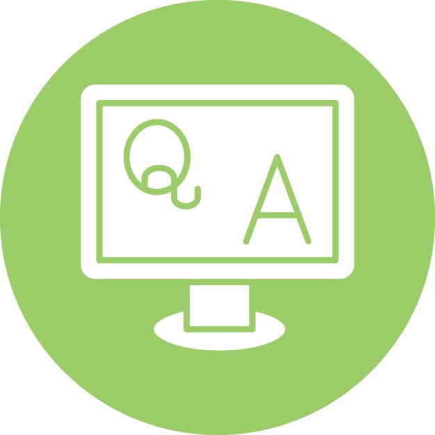 Vektor Design QA Ikonstil
