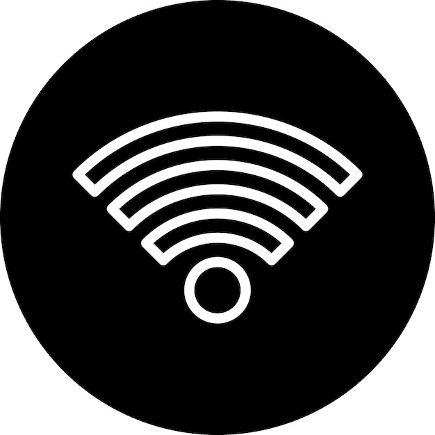 Vektor Design Wifi Ikon Stil