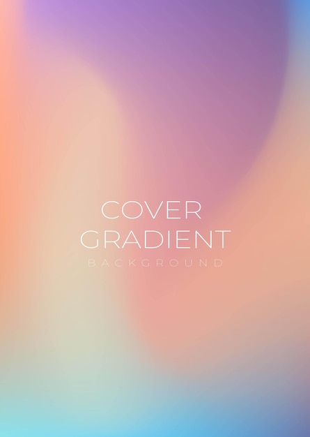 Vektor gradient cover baggrundsskabelon til brochure årsrapport magasin plakat
