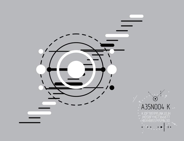 Vektor industriel- og ingeniørbaggrund, fremtidig teknisk plan. Abstrakt tegning af mekanisme, grafisk illustration.