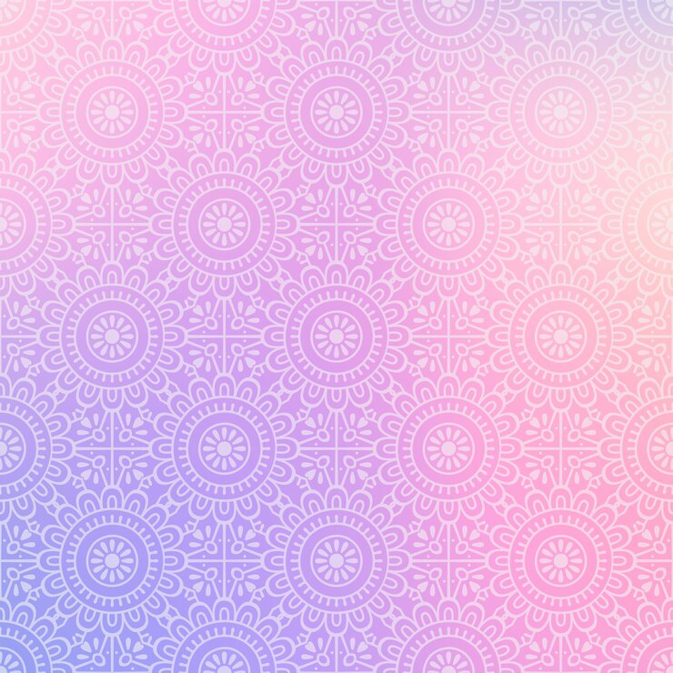 Vektör vektör mandala arka planı