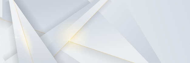 Vektor med luksuriøs guldbaggrund. Abstrakt hvid og gylden linjebaggrund med glødeffekt. Moderne wallpaper til plakatannoncer, salgsbannere, virksomhedspræsentation og emballagedesign