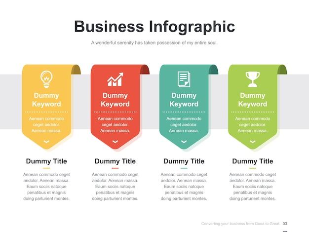 Vektor præsentation business infografik skabelon med trinvis procescirkulationsdiagram