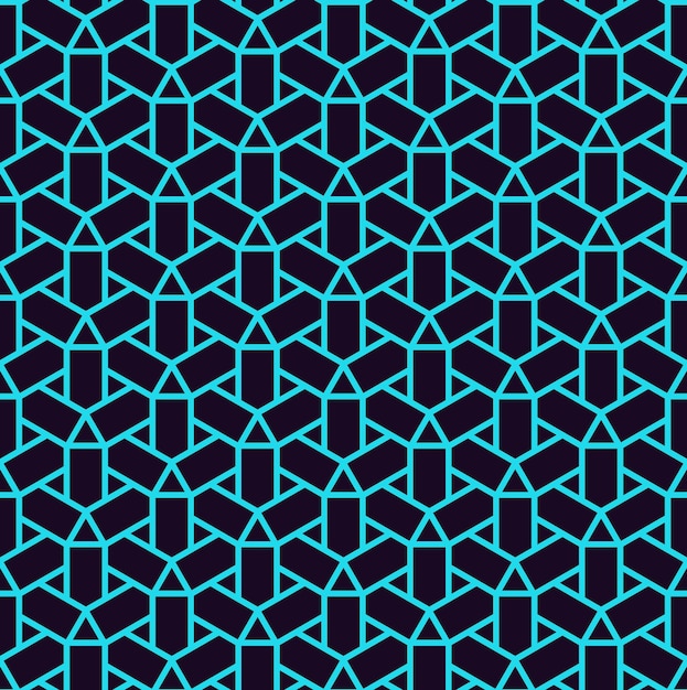 Vektor, sømløst mønster. Moderne, stilfuld, abstrakt tekstur. Gentagende geometriske, lineære fliser, mønsterbaggrund