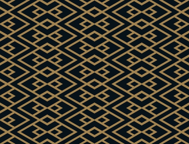Vektor sømløst mønster Moderne stilfuld tekstur Geometrisk stribet ornament