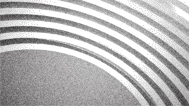 Vektorarkitektur dotwork gradientbakgrund Abstrakt brus stipple mönster 3d vektorillustration EPS 10