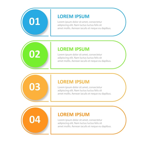Vektorbaserad infografikdesignmall med 3 alternativ eller steg