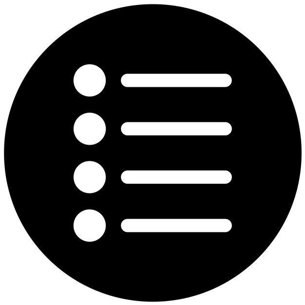 Vektordesign Konfigurationsmenu Ikonstil