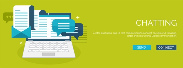 Vektorillustration platt bakgrund kodning programmering seo sökmotoroptimering app