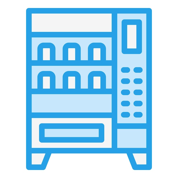 Vending machine Vector Icon Design Illustration