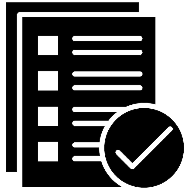 Verification Vector Illustration Style